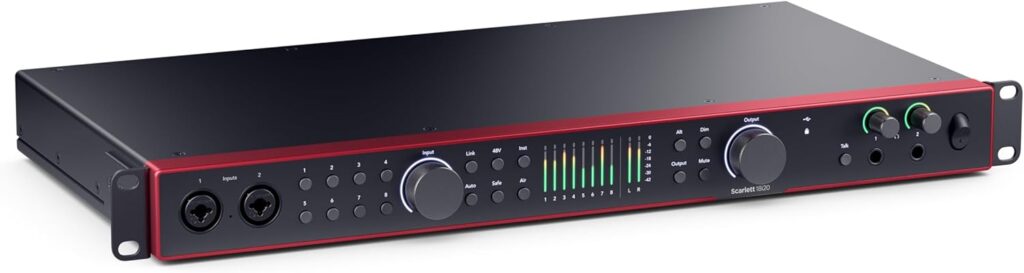 Focusrite Scarlett 18i20 4th Gen scheda audio USB